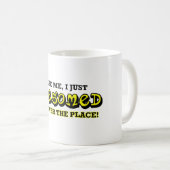 Mug Drôle formidable partout (Devant droit)