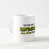 Mug Drôle formidable partout (Devant gauche)