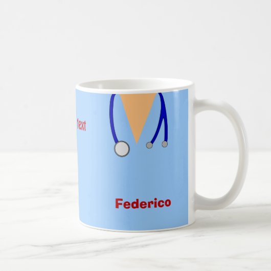 Mug Drôle frotte la conception lunatique d'infirmières (Droite)