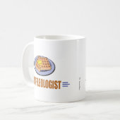 Mug Drôle gaufre (Devant gauche)