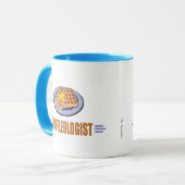 Mug Drôle gaufre (Devant gauche)