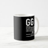 Mug Drôle GG Définition Grandma Fête des Mères Cadeaux (Devant droit)