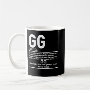 Mug Drôle GG Définition Grandma Fête des Mères Cadeaux