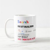 Mug Drôle Gifts BUILDER HANDYMAN DECORATOR PEINTER (Gauche)