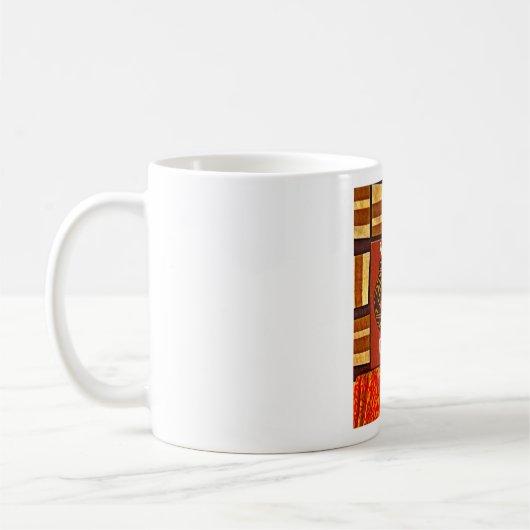 Mug Drôle Giraffe avec texte cool Hakuna Matata (Gauche)