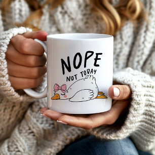 Mug Drôle Goose Nope Pas Aujourd'Hui