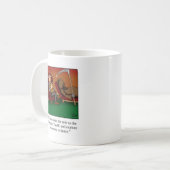 Mug Drôle Grim Reaper Dance Cartoon (Devant gauche)