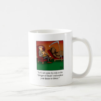 Mug Drôle Grim Reaper Dance Cartoon
