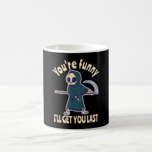 Mug Drôle Grim Reaper Squelette Halloween Costume