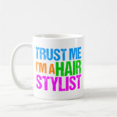 Mug Drôle Hair Styliste (Gauche)