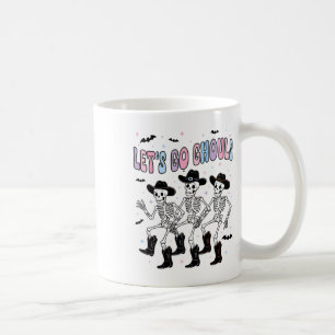 Mug Drôle Halloween Allons Gouls Danser Skeleton Gh