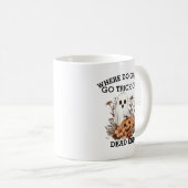 Mug Drôle Halloween citation fantôme Halloween (Devant droit)
