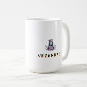 Mug Drôle Halloween douce à l'os (Devant droit)