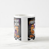 Mug Drôle Halloween fantôme & Citrouilles (Centre)
