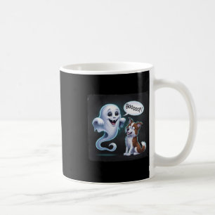 Mug Drôle Halloween Ghost Husky Chien Boop Silencieux