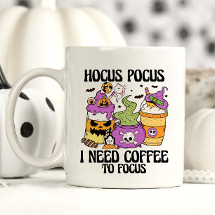 Mug Drôle Halloween Hocus Pocus dire