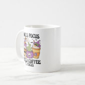 Mug Drôle Halloween Hocus Pocus dire (Devant gauche)