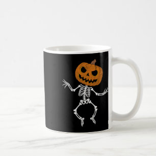 Mug Drôle Halloween mignon squelette Citrouille crâne