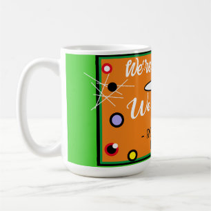 Mug Drôle Halloween Quirky Orange Nom de famille