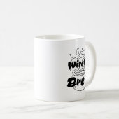 Mug drôle halloween sorcière chaudron brw (Devant droit)