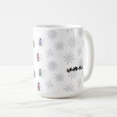 Mug Drôle hiver Gnome Snowme (Devant droit)