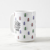 Mug Drôle hiver Gnome Snowme (Devant gauche)