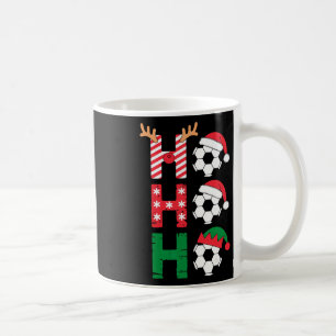 Mug Drôle Ho Ho Ho Football Noël Santa Renne Elfe