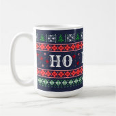 Mug Drôle HO NO Christmas Curmudgeon's (Gauche)