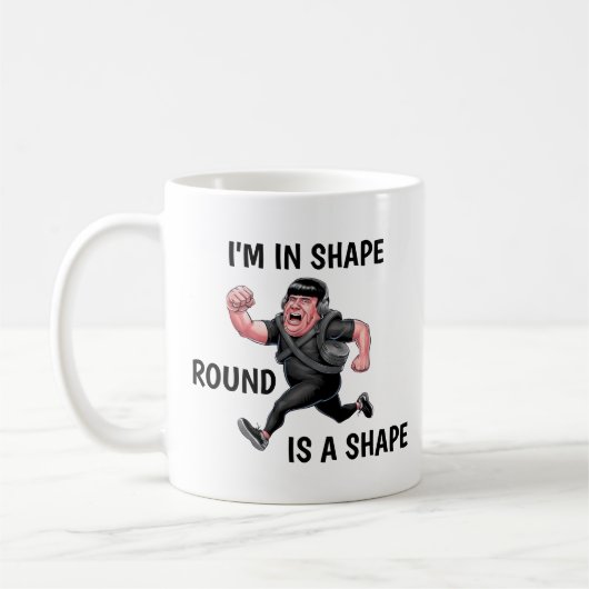 Mug Drôle homme de course (Gauche)