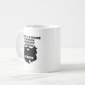 Mug Drôle Hommes Sans Barbe (Devant gauche)