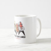 Mug Drôle hot dog (Devant droit)