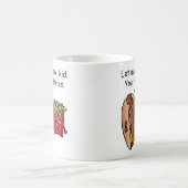 Mug Drôle Hot Dog French Fries Food Pun (Centre)