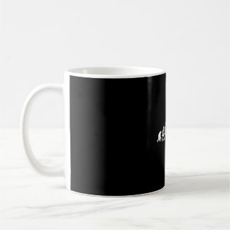 Mug Drôle humain Taekwondo évolution de la chasse coré