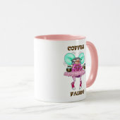 Mug Drôle Humour de la pâte de café (Devant droit)