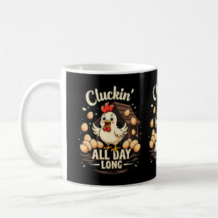 Mug Drôle Humour de poulet Rustique ferme