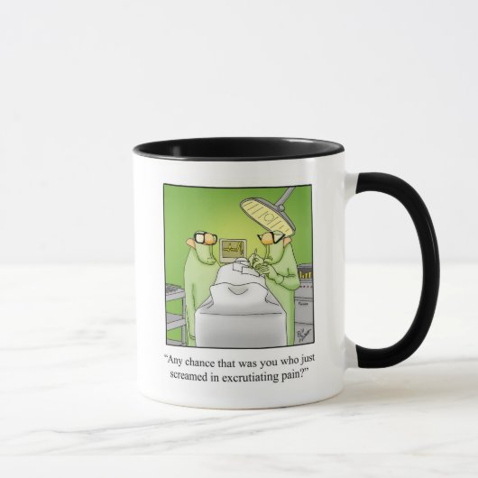 Mug Drôle Humour Médicale (Droite)