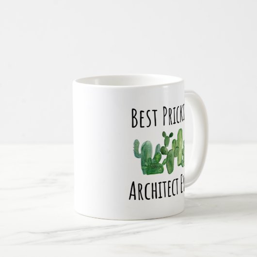 Mug Drôle Idée cadeau Architecte (Devant droit)