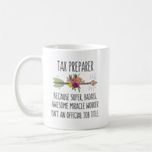 Mug Drôle idée cadeau préparateur de taxe