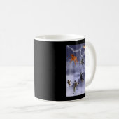 Mug Drôle Il Pleut Des Chats Et Des Chiens (Devant droit)