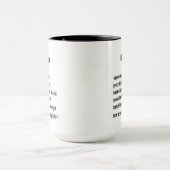 Mug drôle Illustrator Définition cadeaux pour hommes f (Centre)