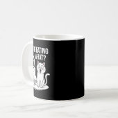 Mug Drôle Ils mangent Les Chiens Ils Mangent Le Ca (Devant gauche)