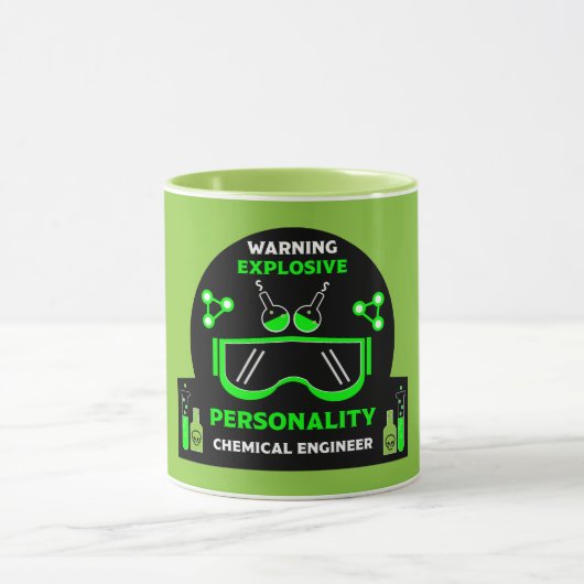 Mug Drôle Ingénieur Chimique Cadeaux (Centre)