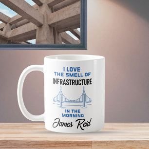 Mug Drôle Ingénieur en génie civil des ponts