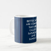 Mug Drôle inspiré (Devant gauche)