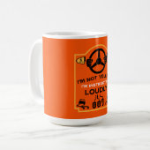 Mug Drôle instructeur de conduite (Devant gauche)