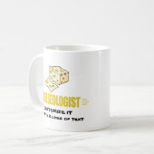 Mug Drôle J'adore Le Fromage (Devant gauche)