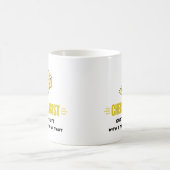 Mug Drôle J'adore Le Fromage (Centre)