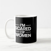 Mug Drôle, j'ai peur des femmes Sarcasme Humour Gym Wo (Gauche)