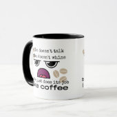 Mug Drôle J'Aime Le Café (Devant gauche)