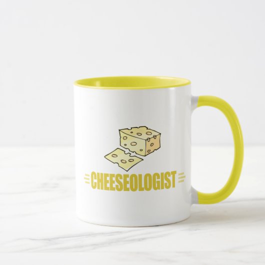 Mug Drôle j'aime le fromage (Droite)